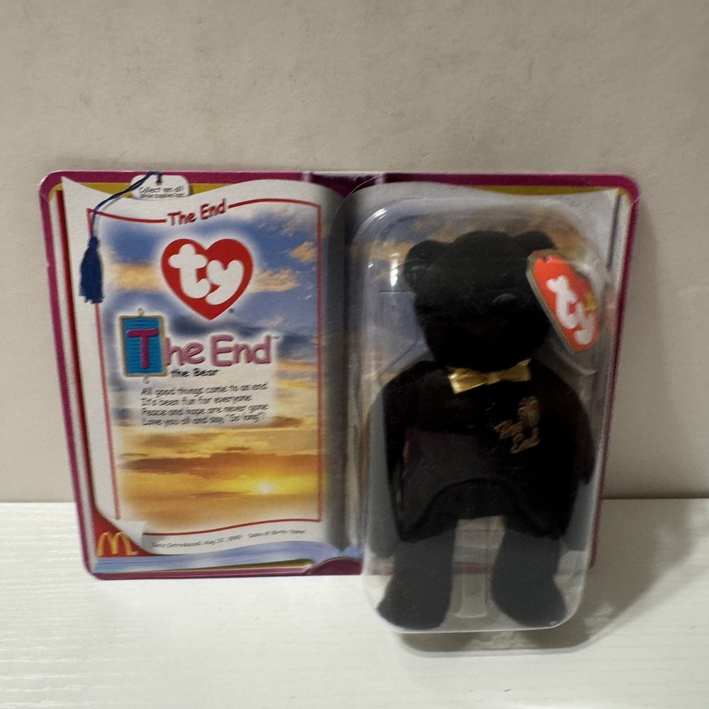 Ty Beanie Baby The End 1999 Y2K Millennium Bear Sealed Brand New